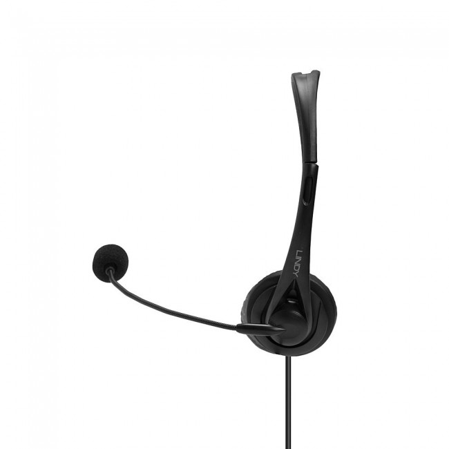 Lindy USB Type A Wired Headset with In-Line Control Lindy USB Type A Wired Headset with In-Line Control