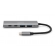 Digitus USB-C 4 Port HUB, 2x USB A + 2x USB-C