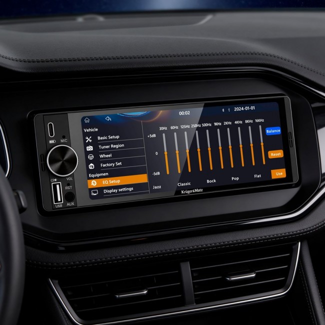 Kruger&Matz KM2016 1DIN CarPlay/AndroidAuto car radio Kruger&Matz KM2016 1DIN CarPlay/AndroidAuto car radio