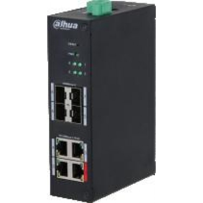 Dahua Technology 8-Port Hardened Managed Switch with 4-Port PoE