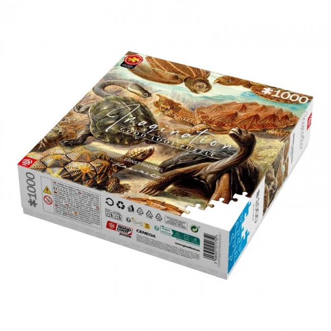 Puzzle Good Loot Imagination - Ernst Haeckel: Sea Turtles 1000 pc(s) Puzzle Good Loot Imagination - Ernst Haeckel: Sea Turtles 1000 pc(s)