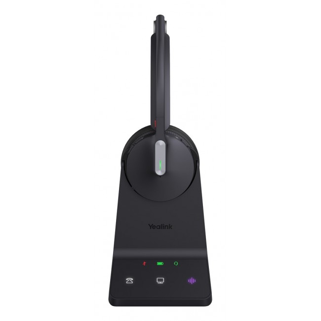 Yealink WH64 Mono UC Headset Wireless Head-band Office/Call center USB Type-C Bluetooth Black