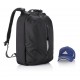 XD DESIGN ANTI-THEFT BACKPACK BOBBY FLEX GYM BAG BLACK P/N: P705.801 XD DESIGN ANTI-THEFT BACKPACK BOBBY FLEX GYM BAG BLACK P/N: P705.801
