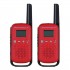 Motorola TALKABOUT T42 two-way radio 16 channels Black,Red