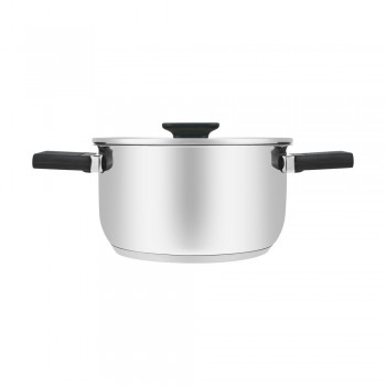 Resto Kitchenware Anser 2.5 L Round Black, Stainless steel