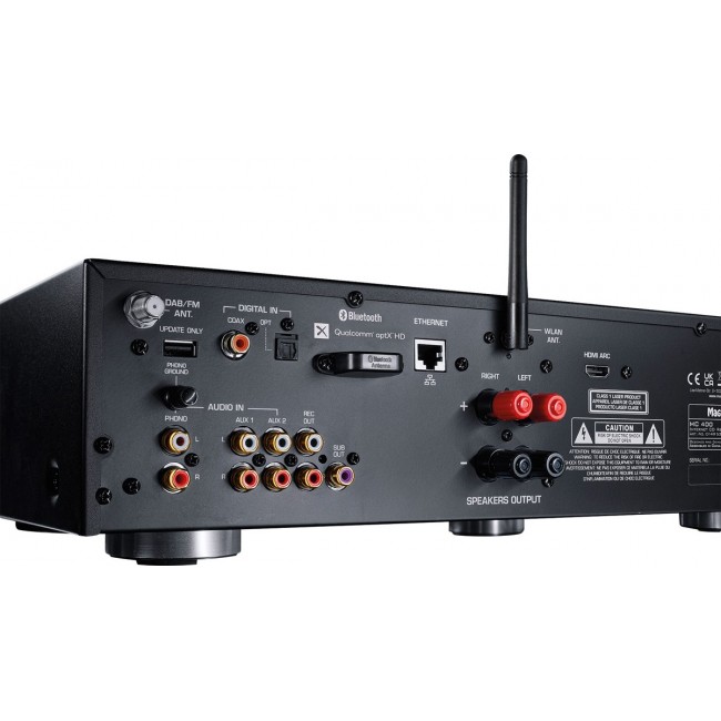 Magnat MC 400 - Network Player 40 W, 2.0 ch. stereo, black Magnat MC 400 - Network Player 40 W, 2.0 ch. stereo, black