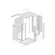 Lanberg WF01-6415-10S rack cabinet 15U Wall mounted rack Grey