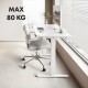 Ergo Office electric adjustable height desk, max height 1160mm, max - 80 kg, without top for standing and sitting work, white, ER-400 W Ergo Office electric adjustable height desk, max height 1160mm, max - 80 kg, without top for standing and sitting work, white, ER-400 W