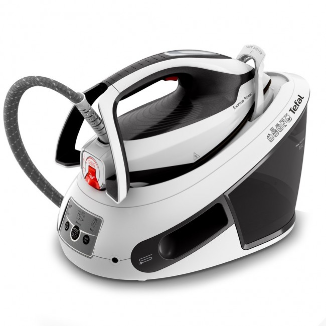 Tefal Express Power SV8130 2800 W 1.8 L Durilium AirGlide Autoclean soleplate Black, White Tefal Express Power SV8130 2800 W 1.8 L Durilium AirGlide Autoclean soleplate Black, White