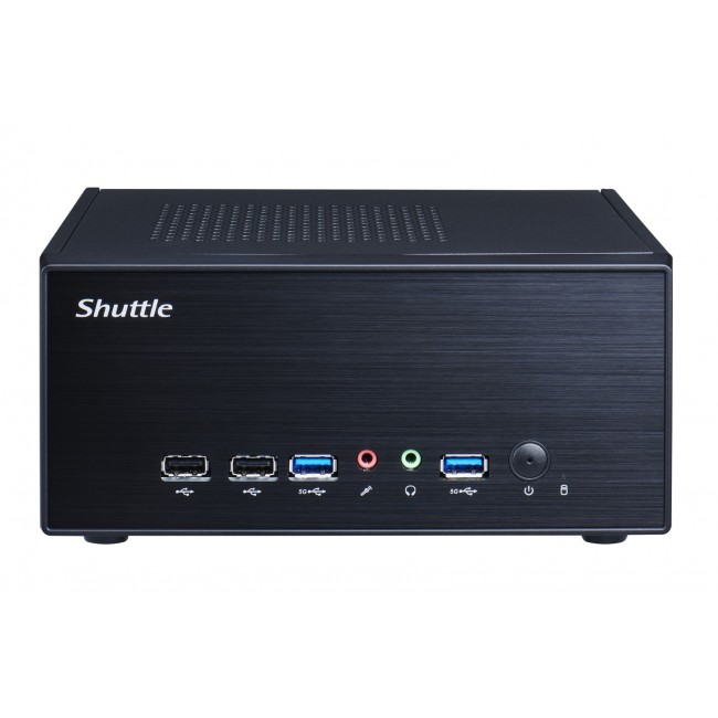 Shuttle XP slim XPC slim Barebone XH610G2 - S1700, Intel H610, 1xDP, 2xHDMI, 2 PCIe Slots (1x 16X & 1x X1), 2x Intel LAN (1G + 2.5G), 8x USB, 1x 2.5