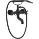 Bathtub mixer with shower set