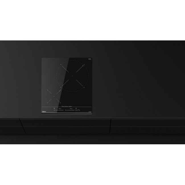 Teka IZC 42400 MSP Black Built-in 45 cm Zone induction hob 2 zone(s)