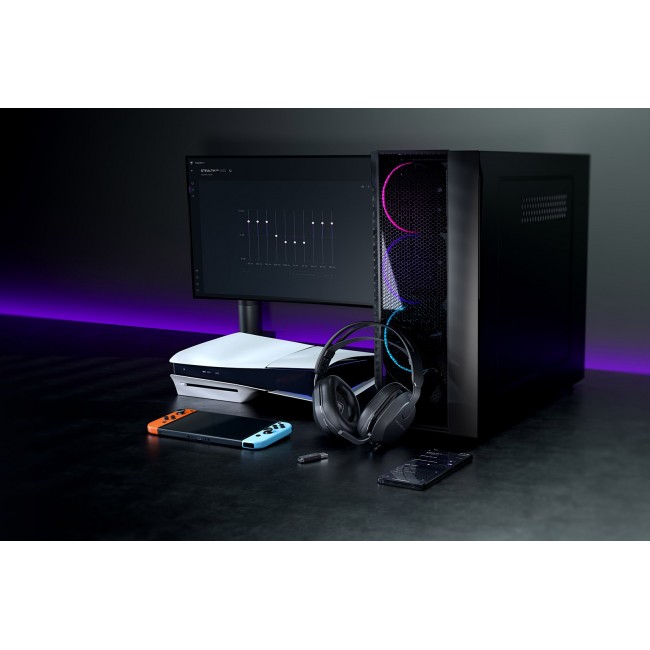 Turtle Beach Stealth 500 Black PC Wireless Gaming Headset with up to 40hr Battery and Bluetooth for PC, PS5, PS4 and Mobile