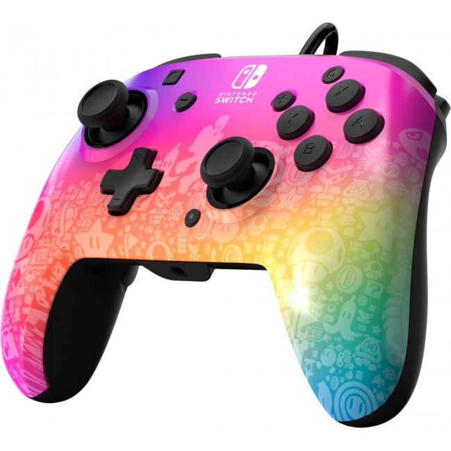 PDP REMATCH Wired Controller: Star Spectrum for Nintendo Switch, Nintendo Switch - OLED Model