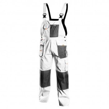 NEO TOOLS HD work bib trousers, size L/52