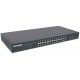 Intellinet 24-Port Gigabit Ethernet Switch with 2 SFP Ports, 24 x 10/100/1000 Mbps RJ45 Ports + 2 x SFP, IEEE 802.3az (Energy Efficient Ethernet), 19