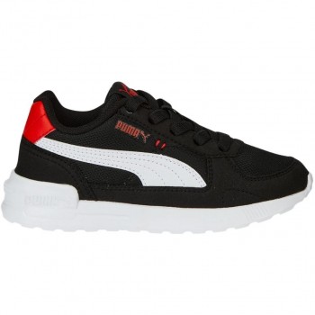 Puma Graviton AC PS Kids' Shoes Black-Red 381988 11 30