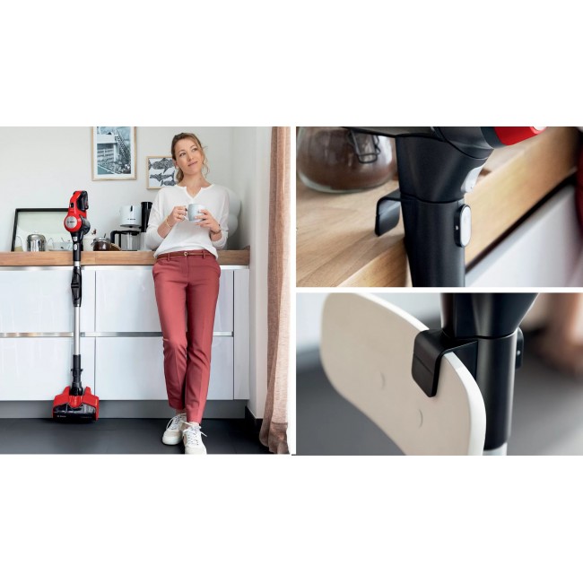 Bosch BCS711PET stick vacuum/electric broom Battery Dry Bagless 0.3 L Black, Red 3 Ah Bosch BCS711PET stick vacuum/electric broom Battery Dry Bagless 0.3 L Black, Red 3 Ah