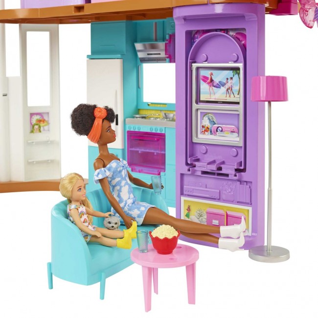 Barbie Vacation House Playset with 30+ Pieces, Toy for 3 Year Olds & Up Barbie Vacation House Playset with 30+ Pieces, Toy for 3 Year Olds & Up