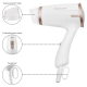 ProfiCare PC-HT 3009 1400 W Champagne, White ProfiCare PC-HT 3009 1400 W Champagne, White