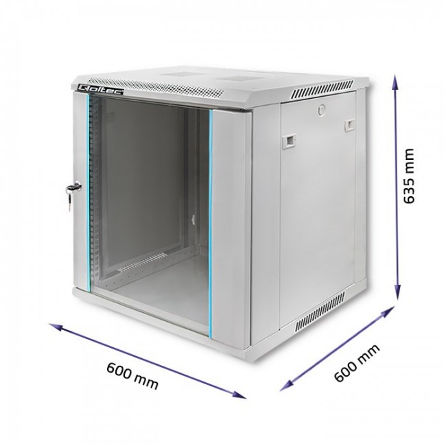 Qoltec 54487 RACK cabinet 19