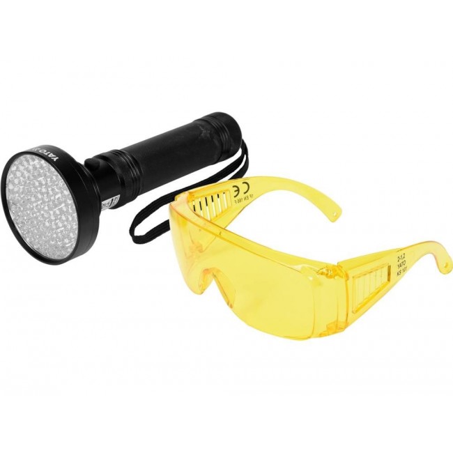 Yato YT-08582 flashlight Black Hand flashlight UV LED Yato YT-08582 flashlight Black Hand flashlight UV LED