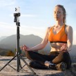 Ugreen selfie stick with stand and remote control LP680 1.8m (black) Ugreen selfie stick with stand and remote control LP680 1.8m (black)
