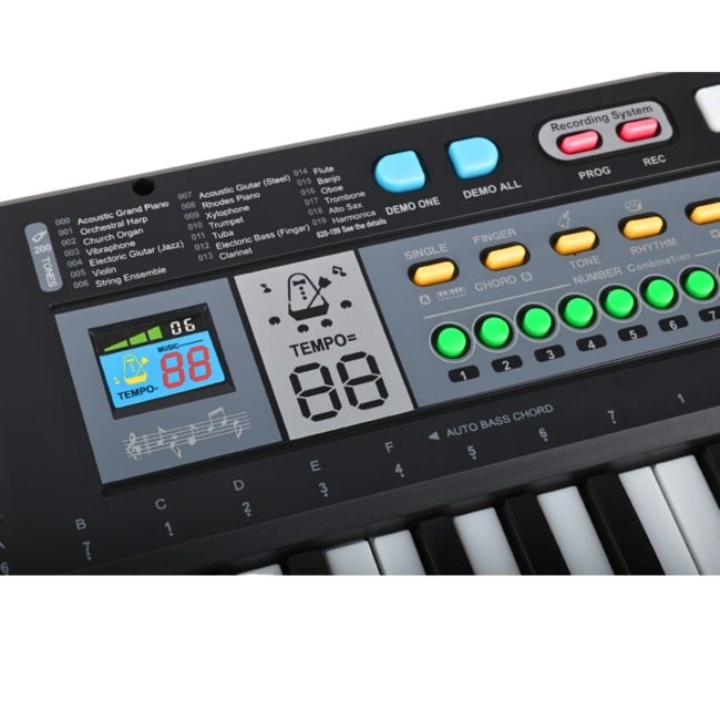 SUPRIMO 6109L - keyboard with microphone for learning to play, designed for children SUPRIMO 6109L - keyboard with microphone for learning to play, designed for children