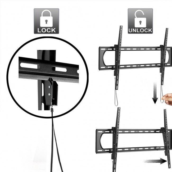 Maclean TV or monitor mount, max. VESA 900x600, 60-120 Maclean TV or monitor mount, max. VESA 900x600, 60-120