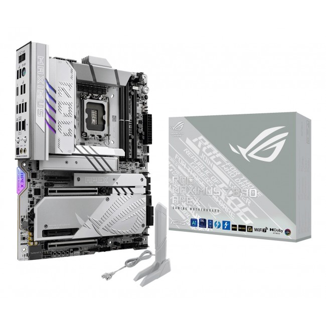 ASUS ROG MAXIMUS Z890 APEX Intel Z890 LGA 1851 (Socket V1) ATX ASUS ROG MAXIMUS Z890 APEX Intel Z890 LGA 1851 (Socket V1) ATX