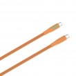 Havit CB6254 - USB Type C to USB Type C charging cable, 1 m (orange) Havit CB6254 - USB Type C to USB Type C charging cable, 1 m (orange)