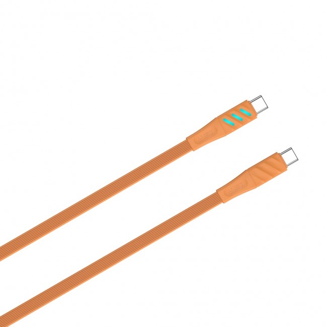 Havit CB6254 - USB Type C to USB Type C charging cable, 1 m (orange)