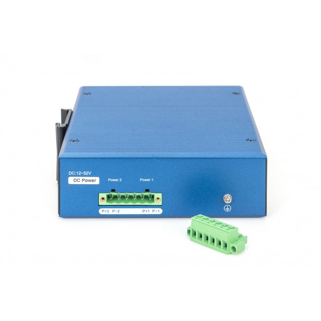 Digitus 16 Port Gigabit Ethernet Network Switch, Industrial, Unmanaged Digitus 16 Port Gigabit Ethernet Network Switch, Industrial, Unmanaged