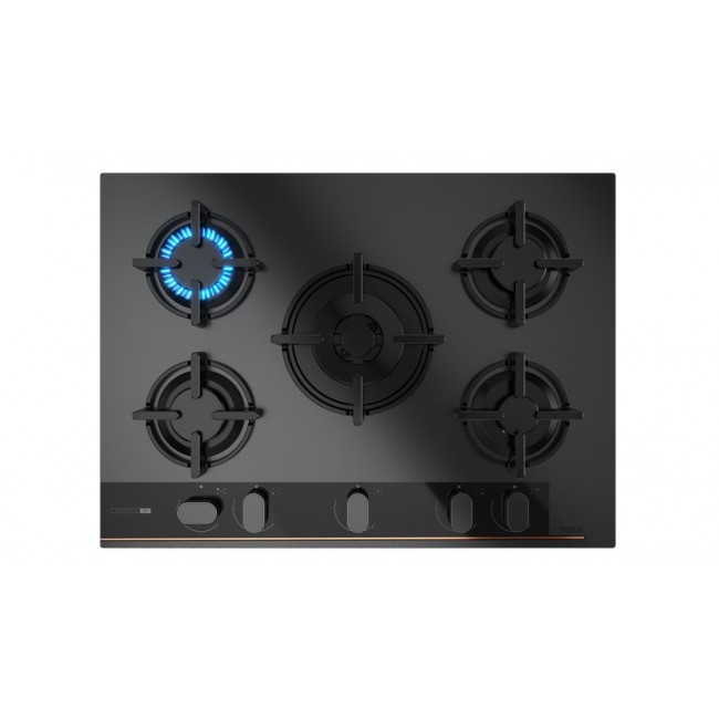 Teka GBC 75 Infinity G1 Black Built-in 70 cm Gas 5 zone(s)