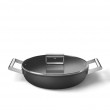 Smeg DPF2812BLM multi pot Black Aluminium, Stainless steel 4.3 L 28 cm