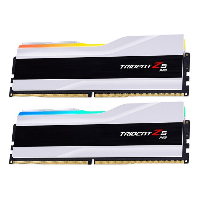 G.Skill Trident Z5 RGB F5-6000J2836G32GX2-TZ5RW memory module 64 GB 2 x 32 GB DDR5 4800 MT/s 288-pin DIMM G.Skill Trident Z5 RGB F5-6000J2836G32GX2-TZ5RW memory module 64 GB 2 x 32 GB DDR5 4800 MT/s 288-pin DIMM