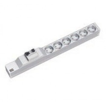 Bachmann 333.411 power distribution unit (PDU) 6 AC outlet(s) 1U Grey, Silver