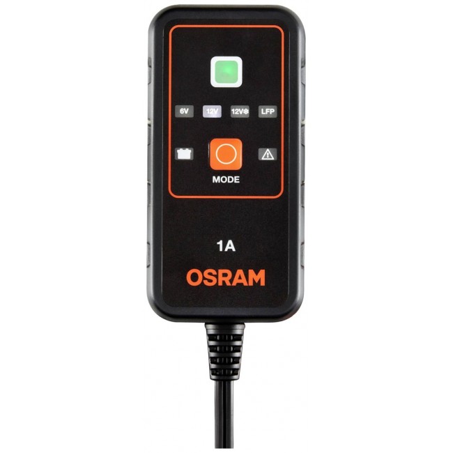 BATTERYcharge 901 charger, charging voltage: 6/12 V OSRAM, charging current: 1A BATTERYcharge 901 charger, charging voltage: 6/12 V OSRAM, charging current: 1A