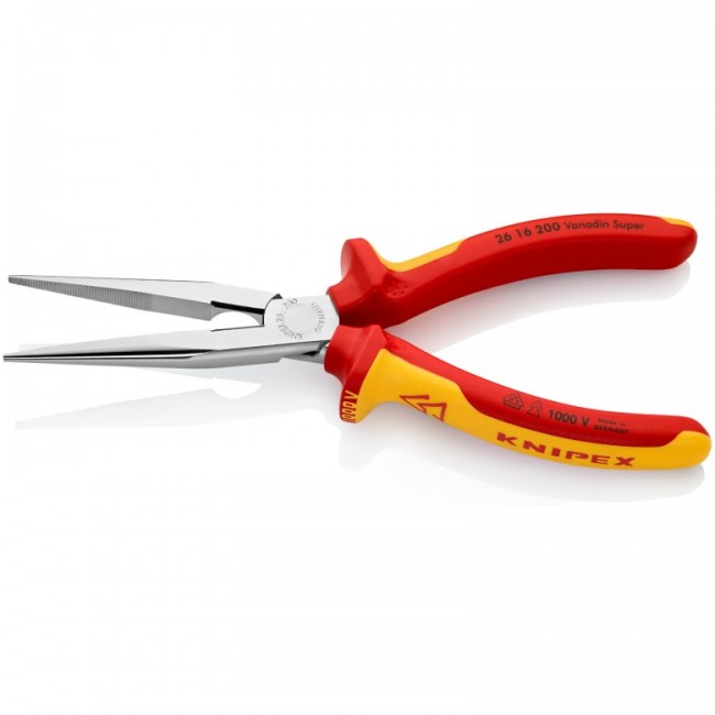 KNIPEX INSULATED PLIERS 1000V STRAIGHT EXTENDED 200mm