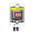 Switchgear attached DC hermetic IP65 EMITTER with DC surge arrester Dehn 1000V type 2, 1x PV string, 1x MPPT