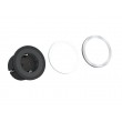Bachmann 926.001 socket-outlet Type F Black