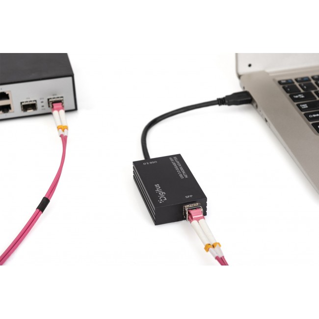 Digitus USB 3.0 Gigabit SFP network adapter Digitus USB 3.0 Gigabit SFP network adapter