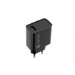 NATEC MAINS CHARGER RIBERA USB-A 18W BLACK NATEC MAINS CHARGER RIBERA USB-A 18W BLACK