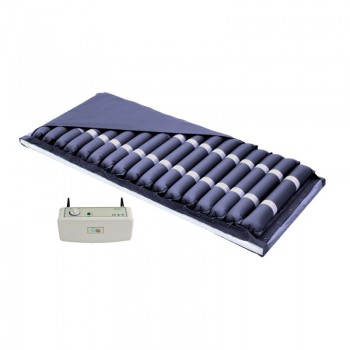 Anti-decubitus mattress pneumatic compartment 17 compartments with CPR safety valve