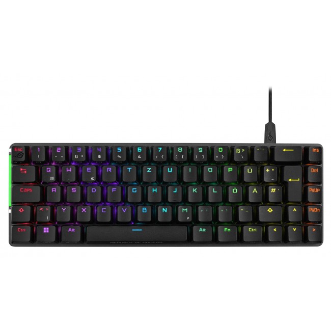 ASUS ROG Falchion Ace BLK keyboard Gaming USB QWERTZ German Black