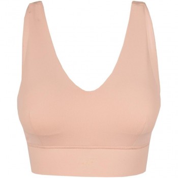 Women's Sports Bra 4F Powder Coral H4Z22 STAD017 65S XS