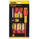 Stanley FATMAX 6 piece Insulated Slotted Phillips set Stanley FATMAX 6 piece Insulated Slotted Phillips set