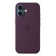 Apple iPhone 16 Silicone Case with MagSafe - Plum