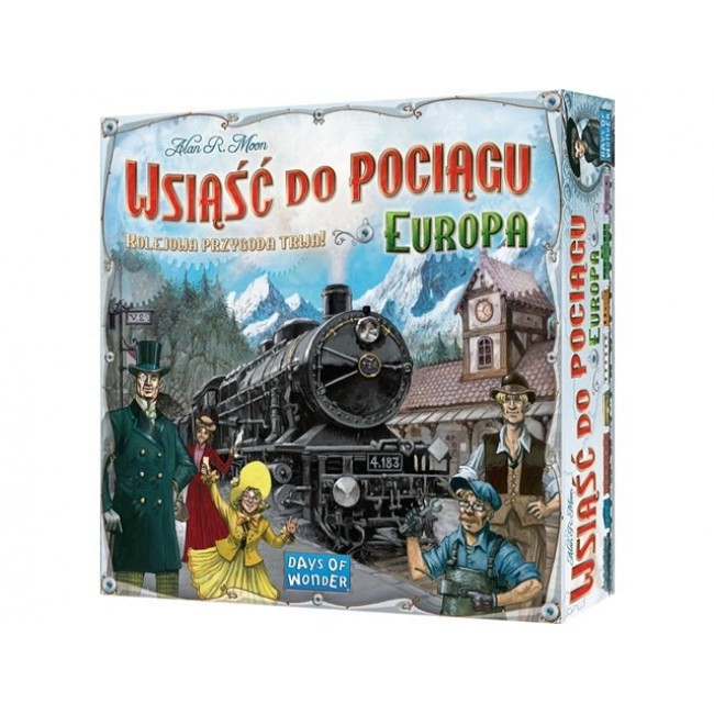 PROMO Get on the Train: Europe 721102 REBEL Game PROMO Get on the Train: Europe 721102 REBEL Game