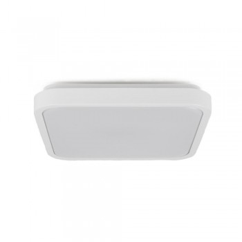 Plafond V-TAC VT-8618S surface-mounted 18W LED IP44 25x25cm motion detector 4000K 1830lm (SKU 76661) White